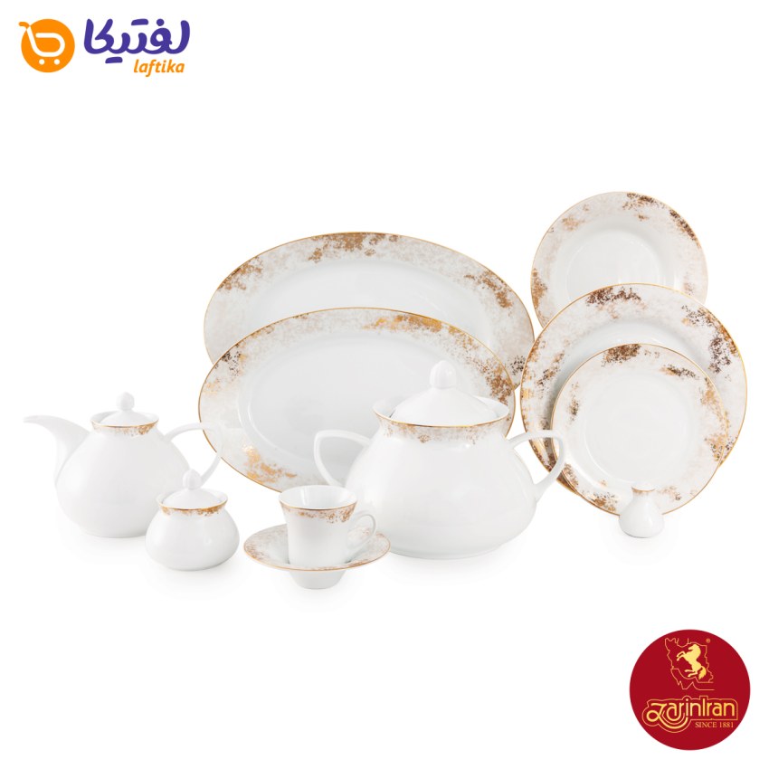 ابعاد چینی زرین طرح شهرزاد