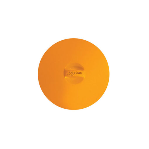 چینی زرین درپوش سیلیکونی 17 سانتیمتری طرح نارنج