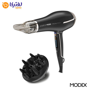 سشوار مودکس HD1280 2200W یون دار با دیفیوزر و کنترل لمسی هوشمند