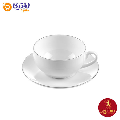 سرویس سرو کاپوچینو و لاته چینی زرین طرح سمن 12 پارچه