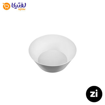 پیاله چینی زرین Zi فرم اس سفید سایز 9