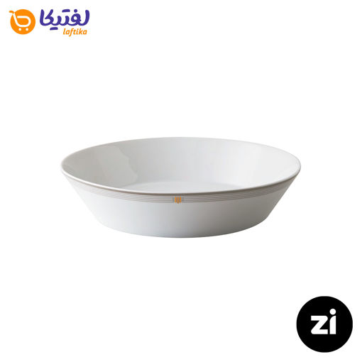 بشقاب گود چینی زرین Zi فرم اس اپرا سایز 19