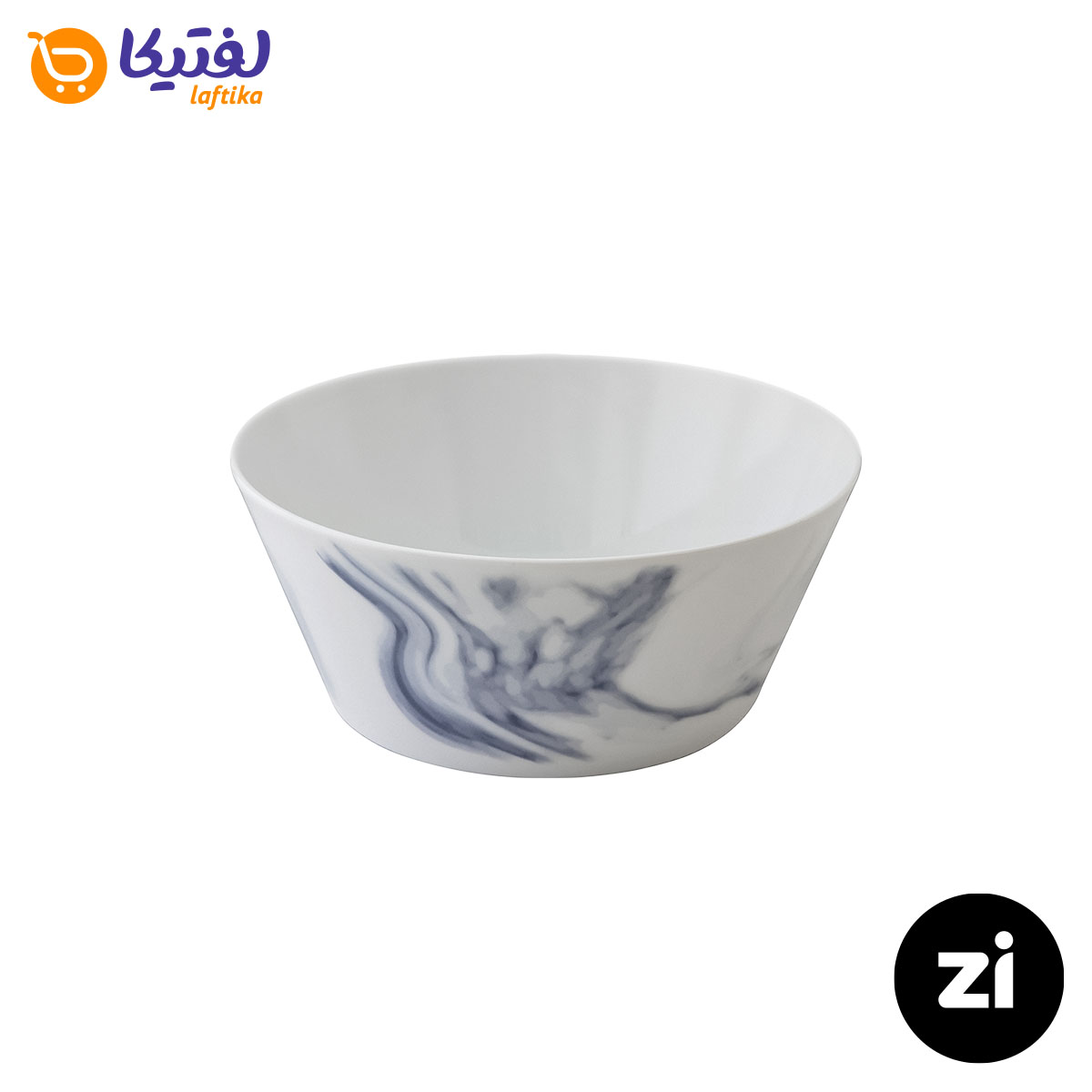 پیاله چینی زرین Zi فرم اس بلو استون سایز 15