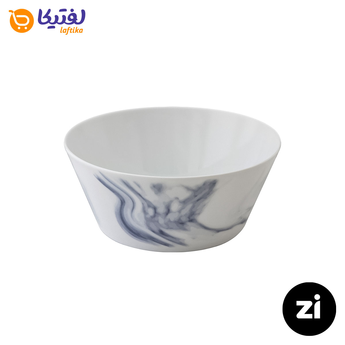 پیاله چینی زرین Zi فرم اس بلو استون سایز 18