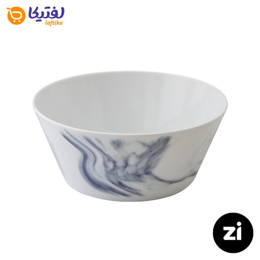 پیاله چینی زرین Zi فرم اس بلو استون سایز 24