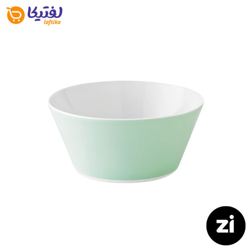 پیاله چینی زرین Zi فرم اس پاستل سبز سایز 18