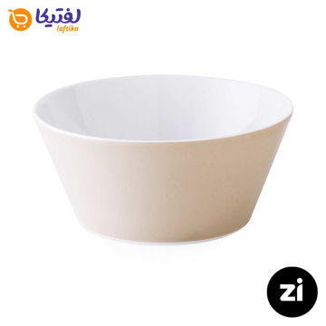 پیاله چینی زرین Zi فرم اس پاستیل کرم سایز 21