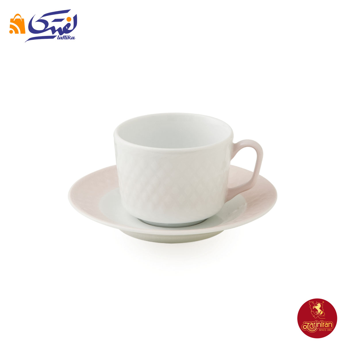 سرویس چای خوری چینی زرین رادیانس طرح آداجیو ارکیده