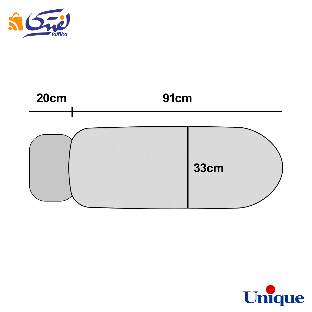 میز اتو ایستاده پریزدار یونیک UN-7040A