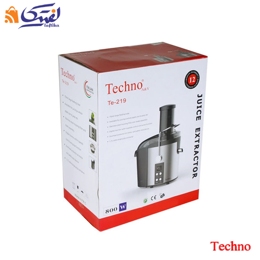 آبمیوه گیری تکنو مدل Te-219