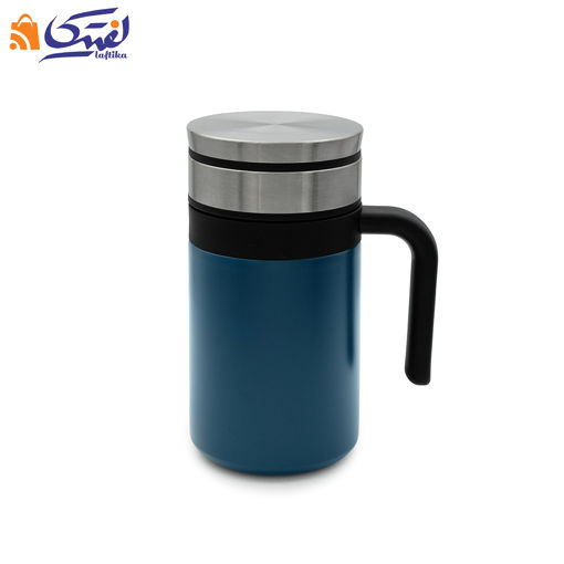 تراول ماگ New Office Cup دوجداره دسته دار 420 میلی لیتر