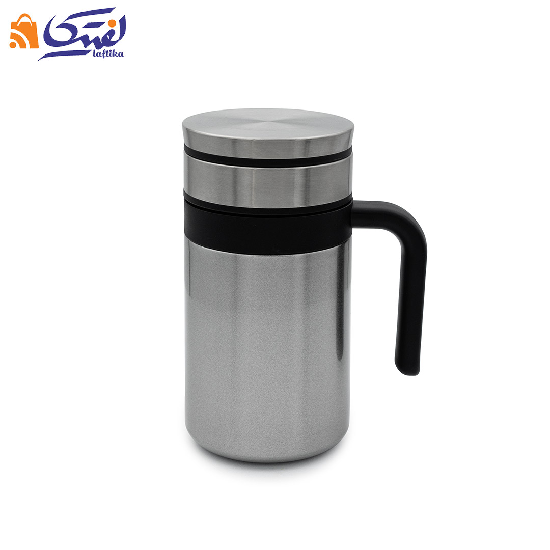 تراول ماگ New Office Cup دوجداره دسته دار 420 میلی لیتر