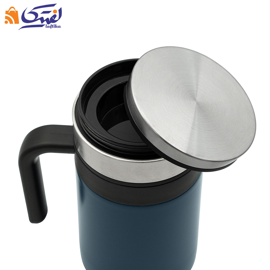 تراول ماگ New Office Cup دوجداره دسته دار 420 میلی لیتر