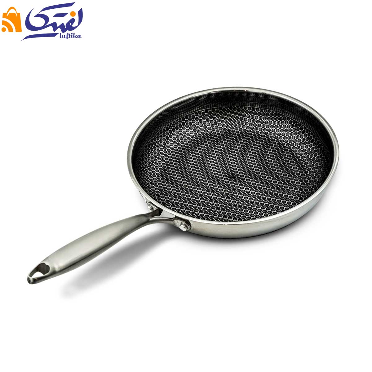 تابه استیل کربنی تک دسته Chik Chef مدل CC8060C-28 بدون درب