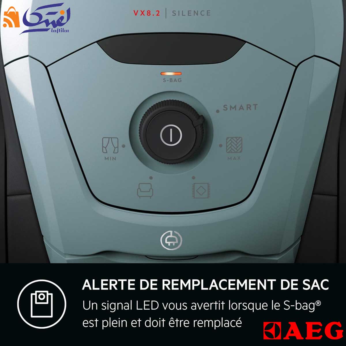 پنل کنترل جارو برقی VX82-1-2-ST  برند AEG